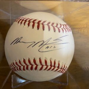 Mickey Morandini Autographed baseball